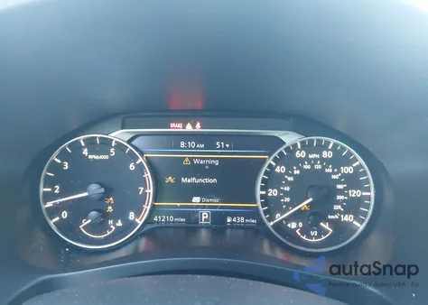 2021 Nissan Altima Sr Fwd from USA, damaged, VIN 1N4BL4CV6MN353615